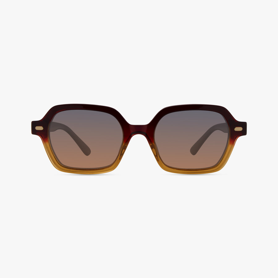 Stylish Brown Sunglasses ECO Eyewear - Metal Frames Brand NEW Italian Magnetic Clip-On Sunglasses for Frames | Eco Eyewear main image 3