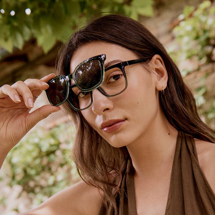 Peony Clip-on – Eco Eyewear